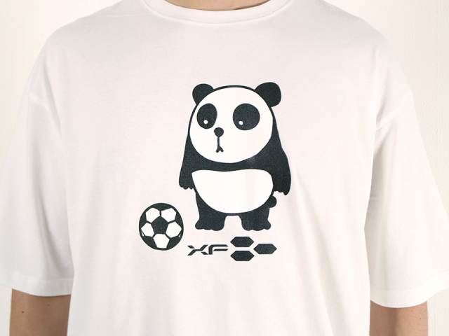 ビッグシルエットパンダTシャツ 写真3
