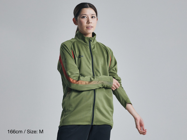 トレーニングジャージ ジャケット (XF6401) 写真3