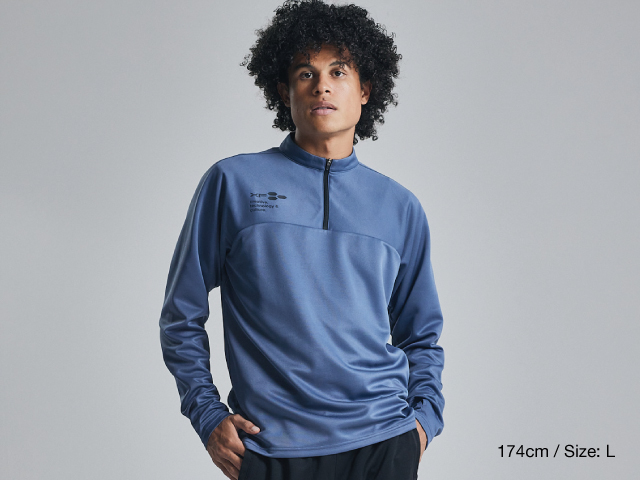 トレーニングジャージトップ (XF6402) 写真3