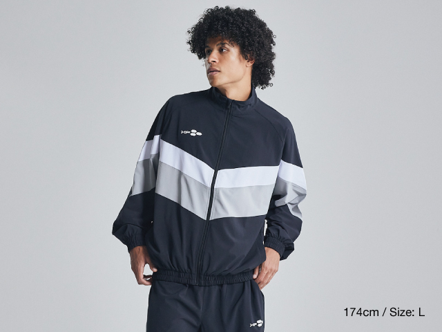 ウーブントラックジャケット (XF6406) 写真4