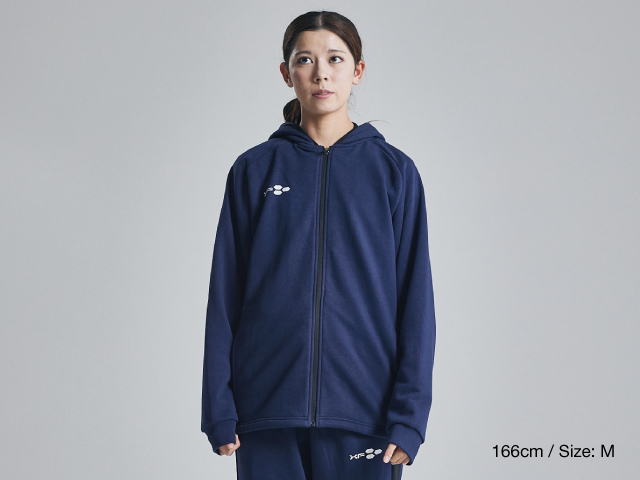 スウェットフードジャケット (XF6408) 写真3