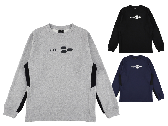 スウェットクルートップ (XF6409) 写真1