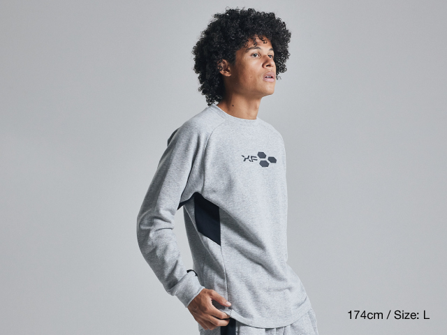 スウェットクルートップ (XF6409) 写真4