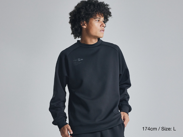ストレッチスウェットトップ (XF6412) 写真3