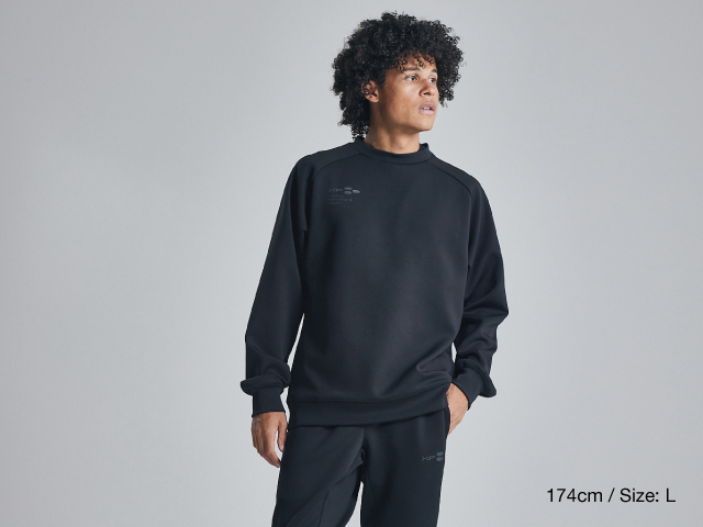 ストレッチスウェットトップ (XF6412) 写真4