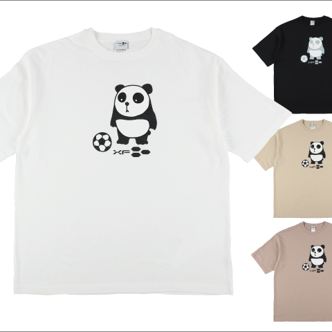 ビッグシルエットパンダTシャツ