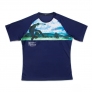 Tシャツ XF10 FOOTRACK ネイビー (XF0115-NVY)画像02