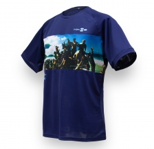 Tシャツ XF07 FOOTRACK ネイビー (XF0112-NVY)