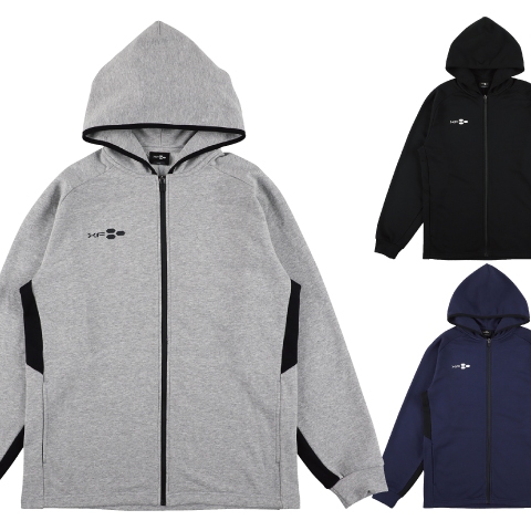 スウェットフードジャケット (XF6408)