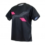 Tシャツ Design01 ブラック x ピンク (XF0106-PNK)画像01