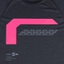 Tシャツ Design01 ブラック x ピンク (XF0106-PNK)画像06