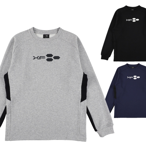 スウェットクルートップ (XF6409)