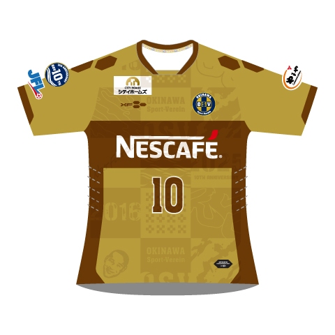 10th ANNIVERSARY LIMITED UNIFORM 沖縄SV10周年限定オーセンティックユニフォーム