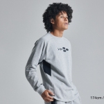 スウェットクルートップ (XF6409) 写真4