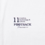 Tシャツ XF11 FOOTRACK ホワイト (XF0116-WHY)画像04