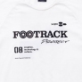 Tシャツ XF08 FOOTRACK ホワイト (XF0113-WHY)画像04