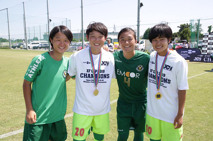 Xf Cup 19 第1回 日本クラブユース女子サッカー大会 U 18 に協賛しました ブログ Xf Teamorder エグゼフ チームオーダー